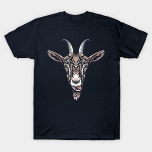 Goat Illustration T-Shirt